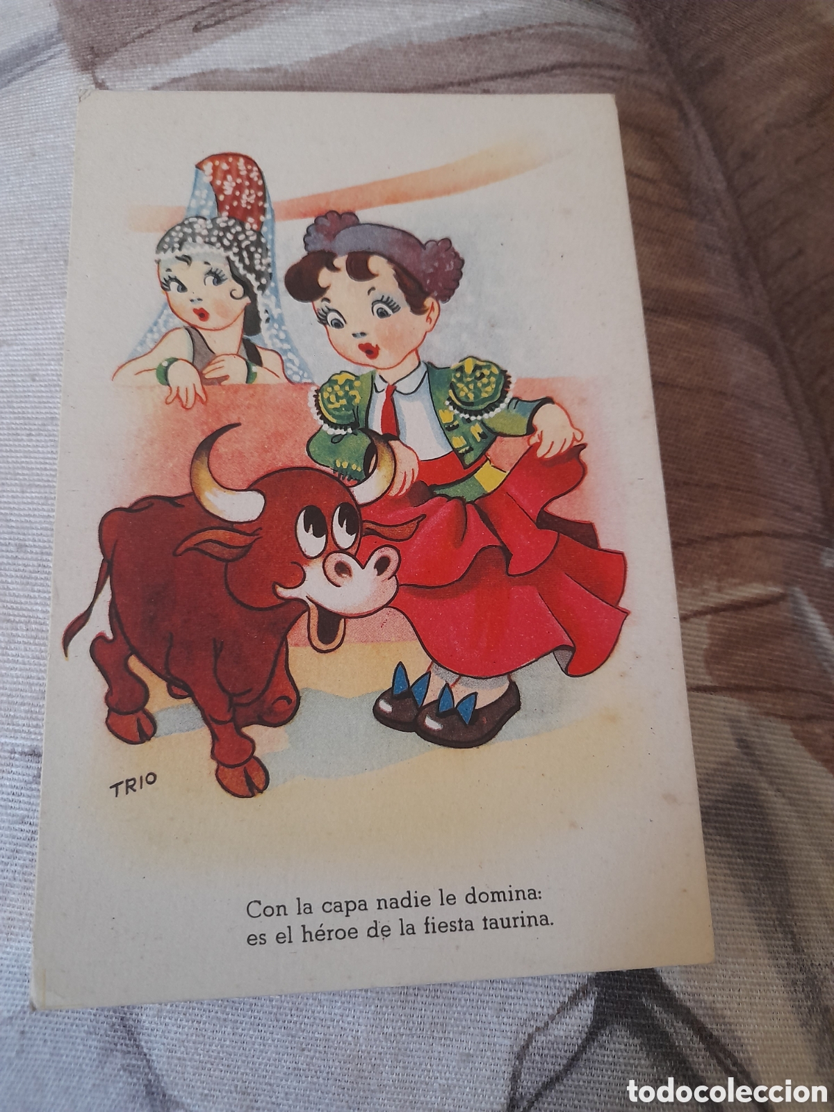 Postales: Antigua y graciosa postal. Ediciones Tr&iacute;o. Serie 50