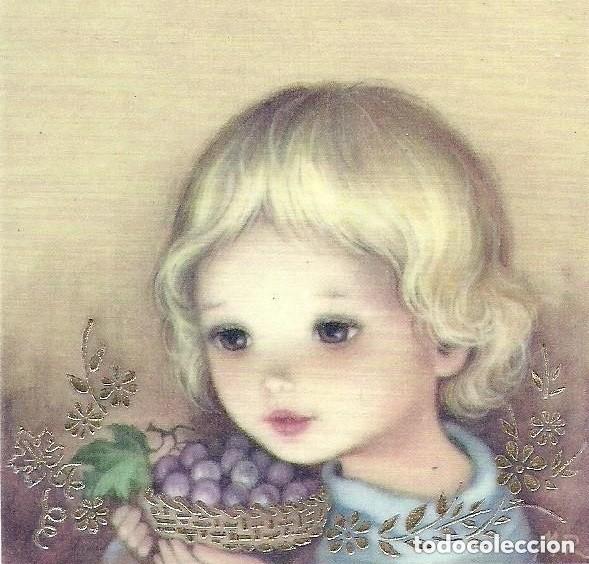 Postales: P119 - MARTA RIBAS - PRECIOSO RECORDATORIO 1978- PAPEL VEGETAL- DETALLES DORADOS - 12X7,5 CM