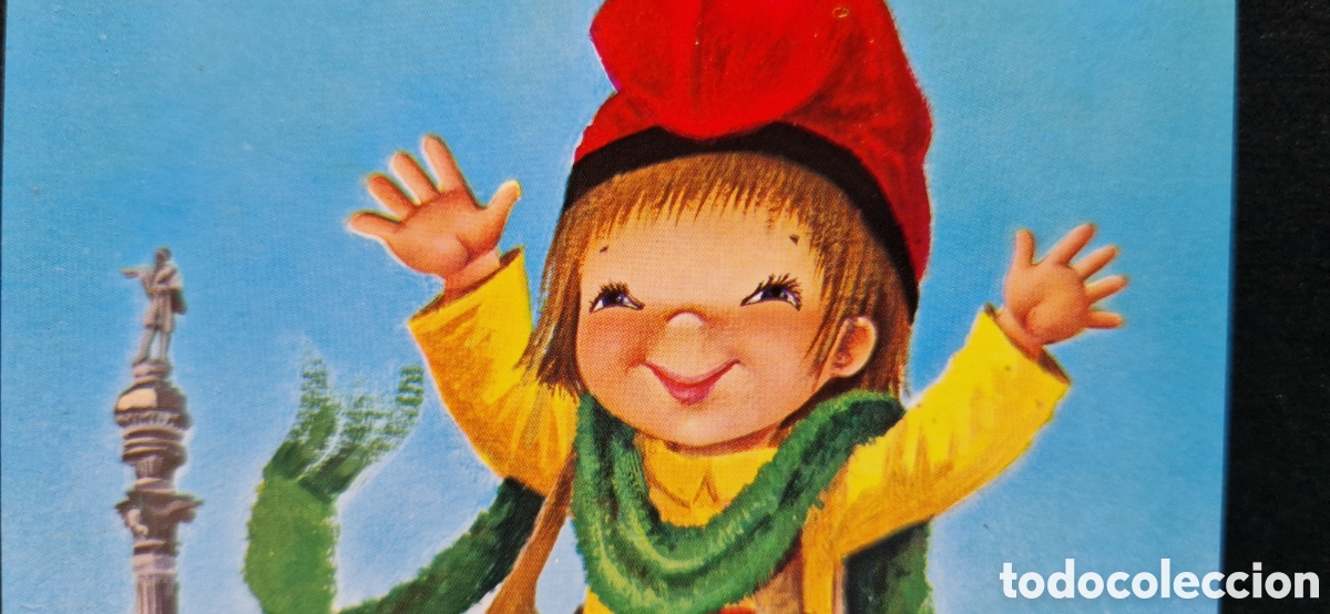 Postais: Preciosa postal. Catalunya. Col&oacute;n. Sin escribir