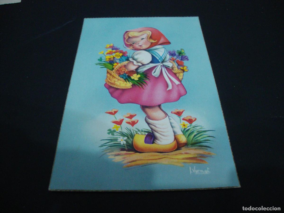 Postais: POSTAL INFANTIL SIN CIRCULAR DIBUJO VERNAT