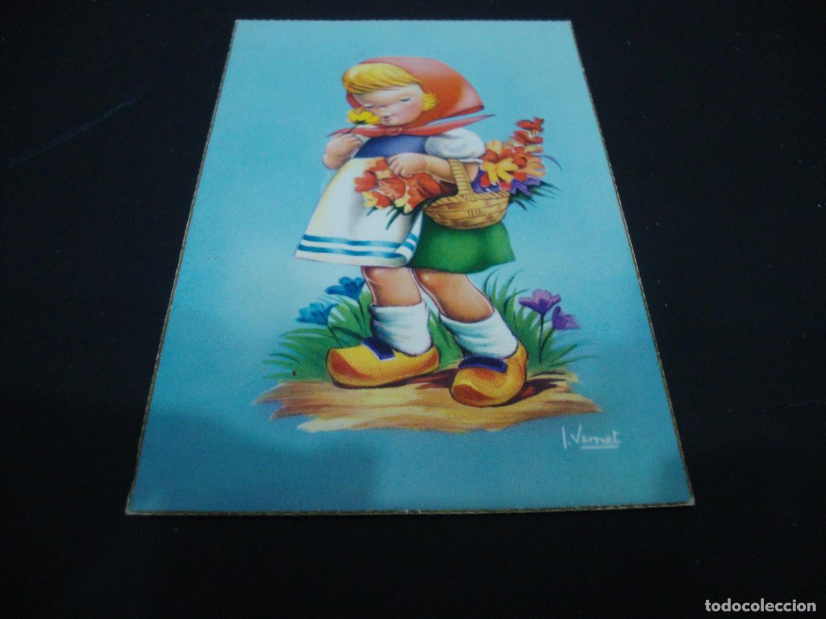 Postais: POSTAL INFANTIL SIN CIRCULAR DIBUJO VERNAT
