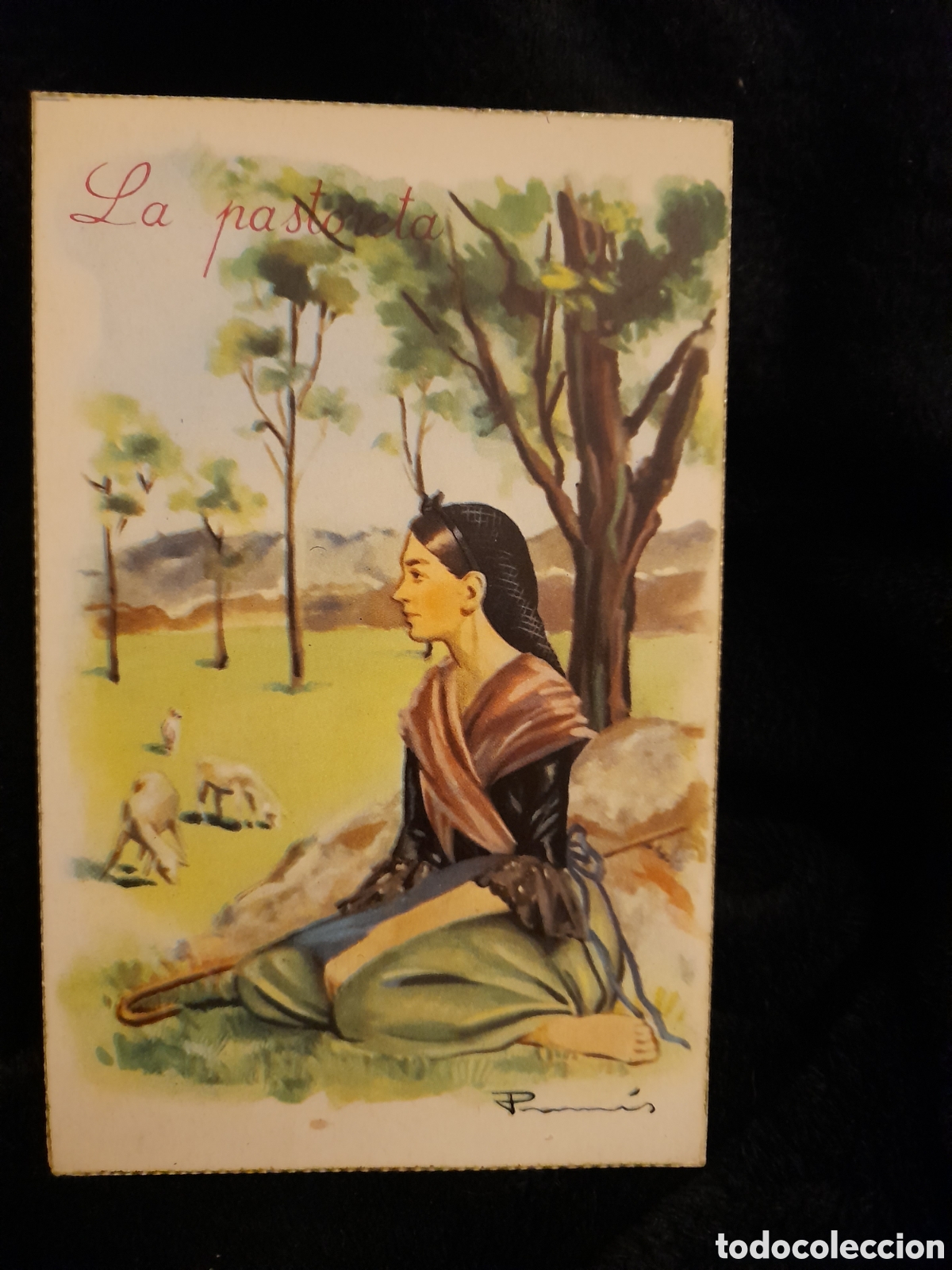 Postais: Antigua postal. La Pastoreta. Ediciones Ediart