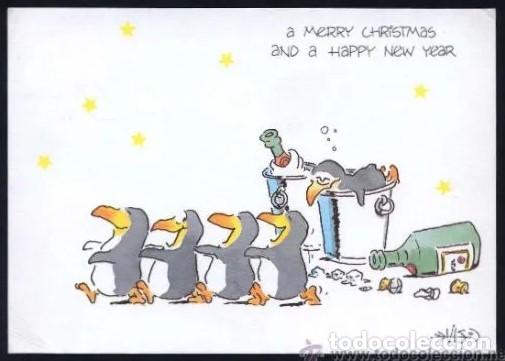 Postkarten: Ilustra *Leendert Jan Vis* Paperclip n&ordm; LV-328. Circulada.