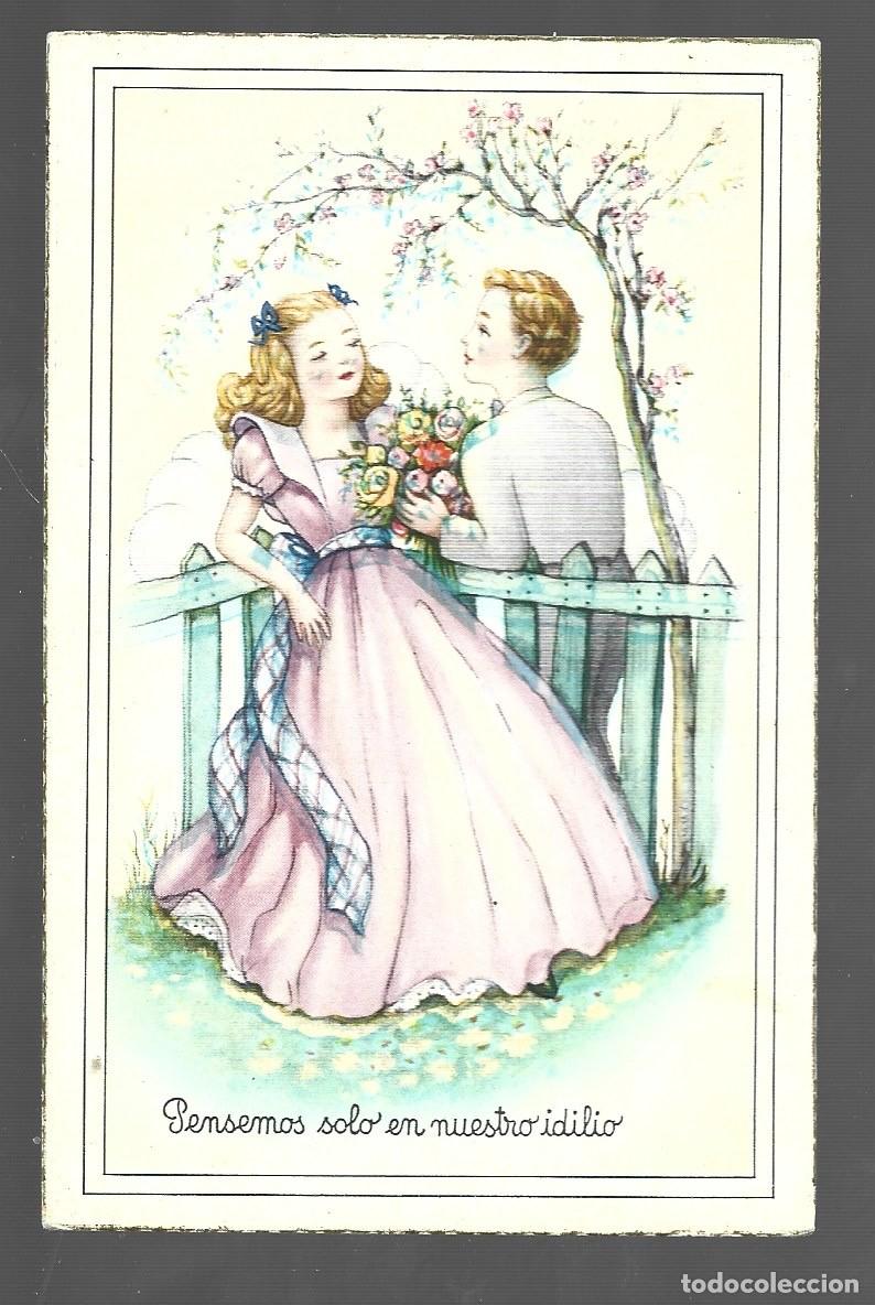 Cartes Postales: POSTALES DE PAREJA ENAMORADOS EDITO CIMA ESCRITA