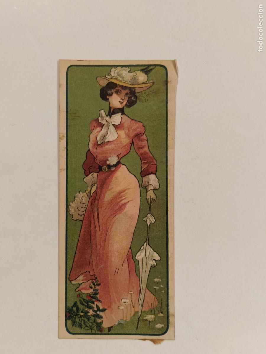 Cartes Postales: POSTAL ANTIGUA POSIBLEMENTE RECORTADA - MODERNISMO - MUJER CON PARAGUAS -(112.044)