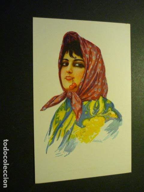 Postkarten: MUJER MADRILE&Ntilde;A POR CHANTECLER ILUSTRADOR POSTAL