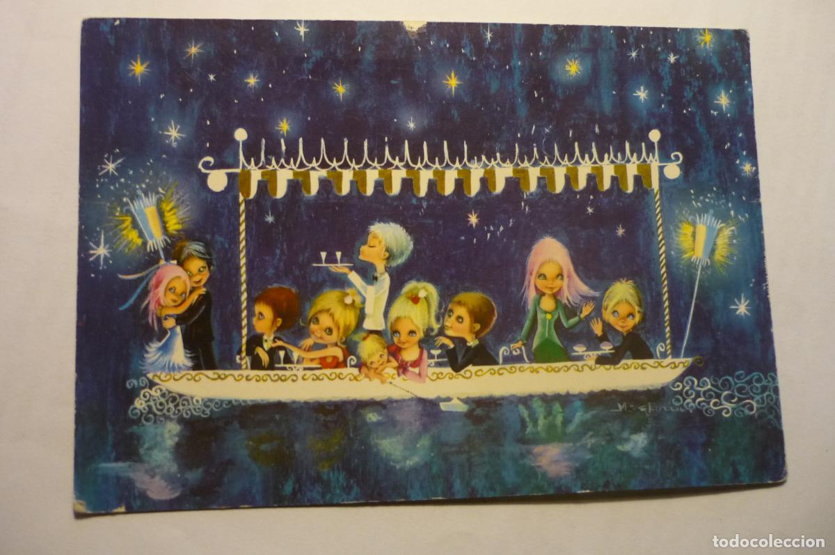 Postais: postal fiesta dibujo m gloria scrita c y z 6822 cm