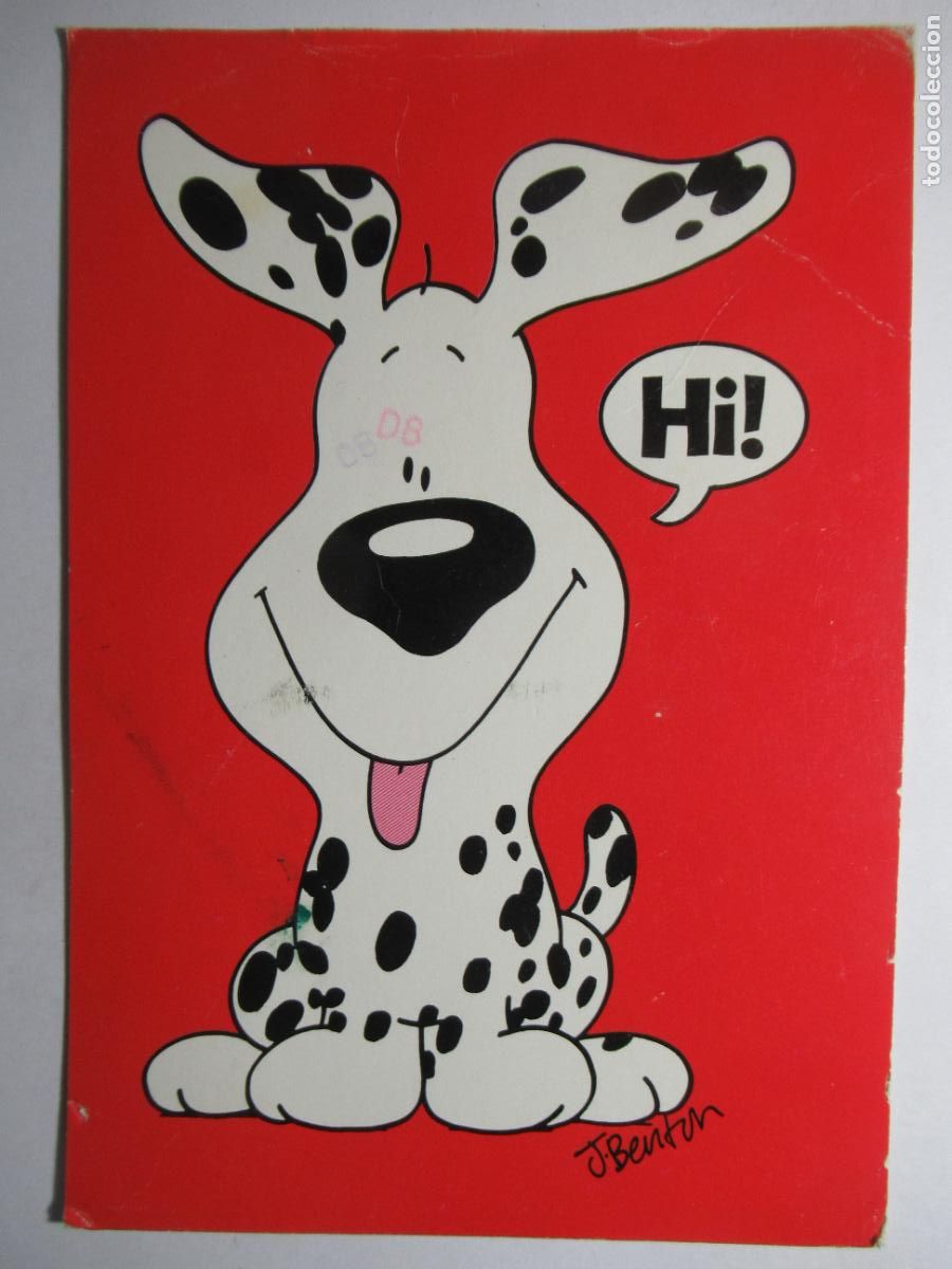 Postales: Perrito - Circulada USA - Foto 1
