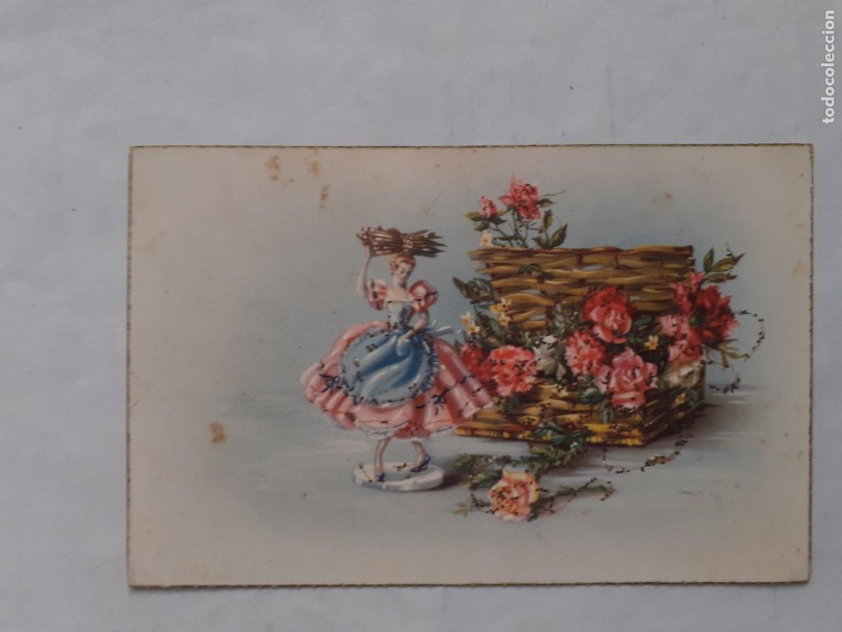 Postkarten: POSTAL DIBUJO - FLORES - ED. CYZ 553/A 5 - ESCRITA