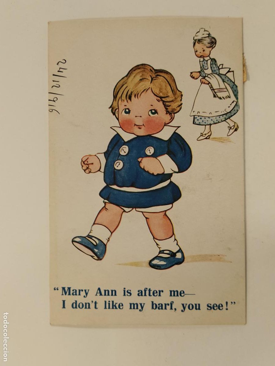 Postcards: KIDDIES - JAMES HENDERSON & SONS - POSTAL ANTIGUA ORIGINAL - CIRCULADA A&Ntilde;O 1916 -(112.399)