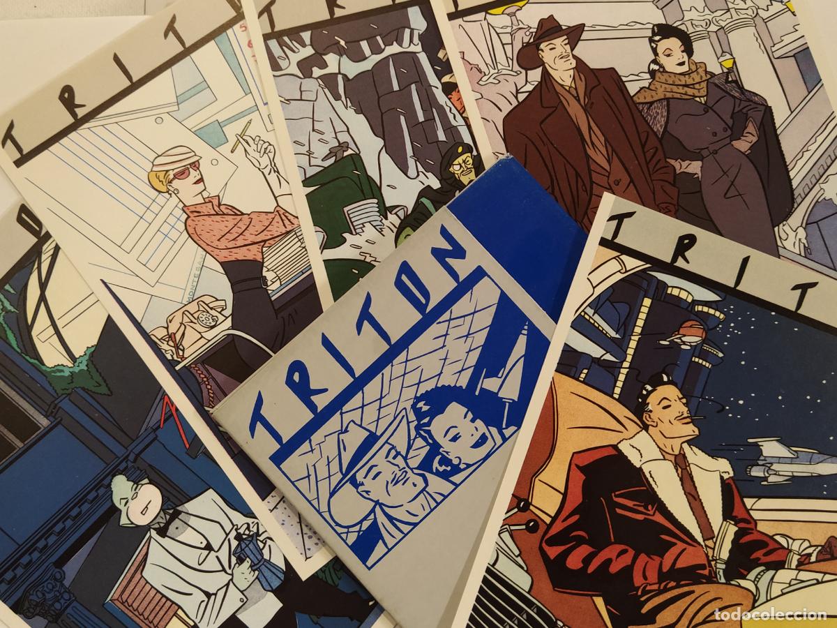 Postales: TRITON - DANIEL TORRES - BLOC CON 6 POSTALES COMIC - NORMA EDITORIAL -VER FOTOS-(K-15.245)