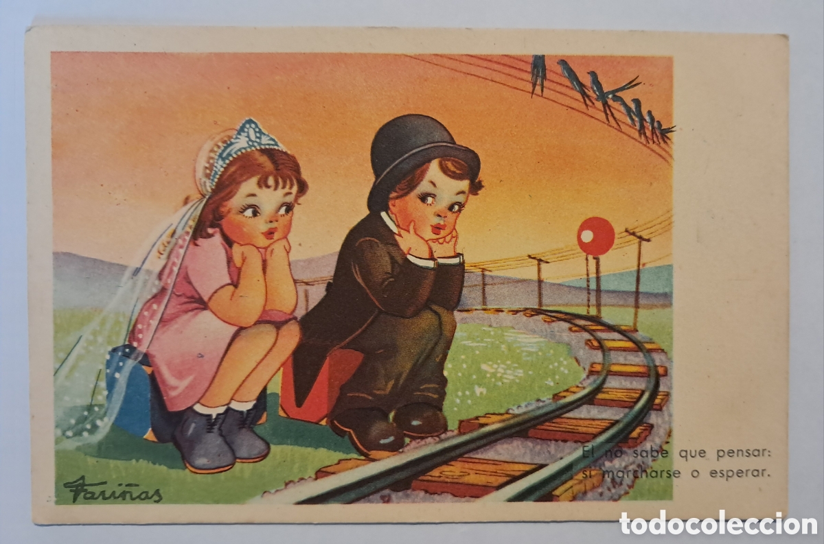 Postkarten: POSTAL DE FARI&Ntilde;AS (A&Ntilde;OS 40)