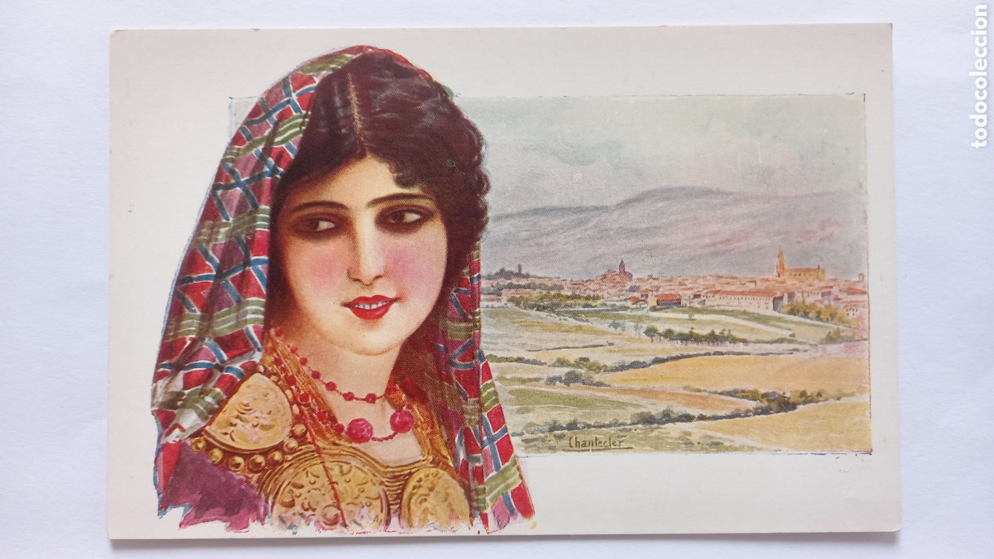 Postkarten: Postal ilustrada CHANTECLER