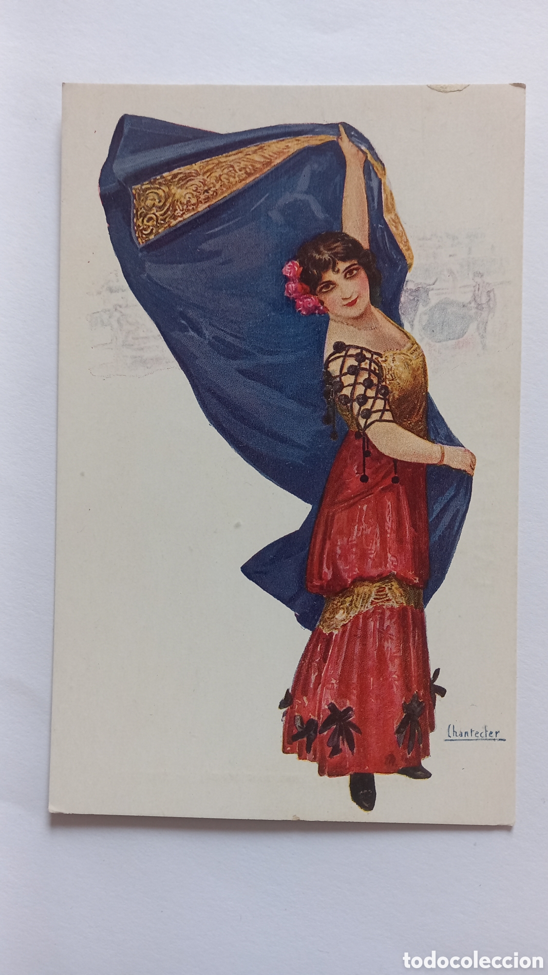 Postkarten: Postal ilustrada CHANTECLER