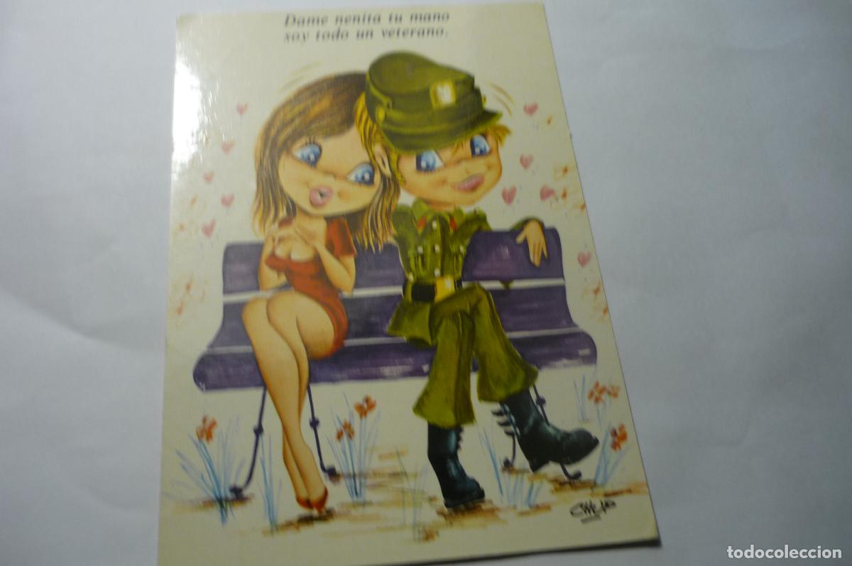Postais: POSTAL MILITAR DIBUJO CHUP