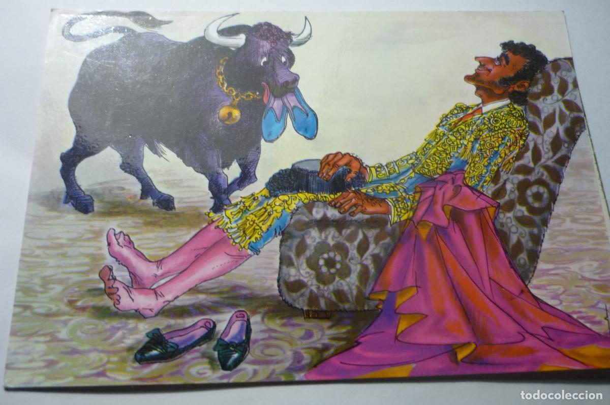 Postais: POSTAL DIBUJO HUMOR TOROS -SERIE SPANISTYP