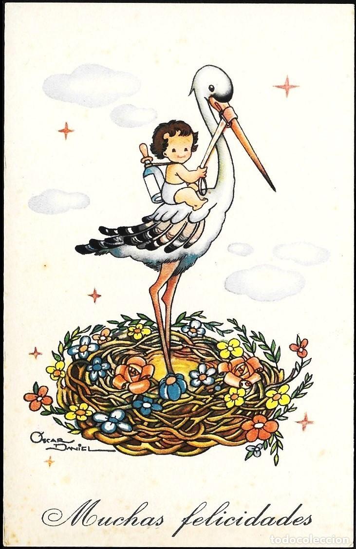 Postais: 0561 - OSCAR DANIEL (NIUB&Oacute;) -LA CIGUE&Ntilde;A - EDICIONES ESTAMPERIA RAM SERIE 70