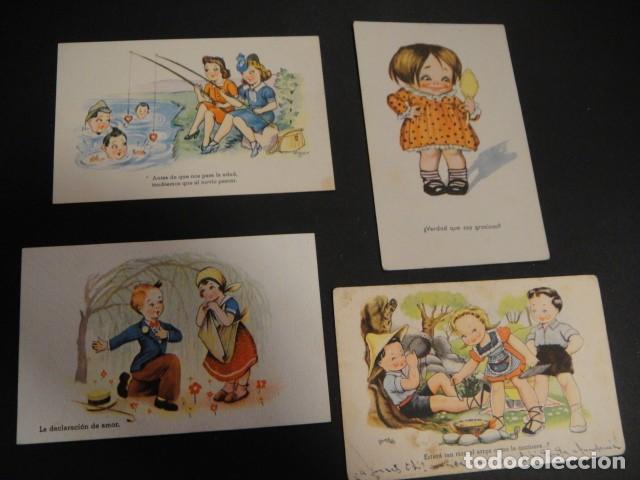 Postales: 16 postales juveniles - Foto 3