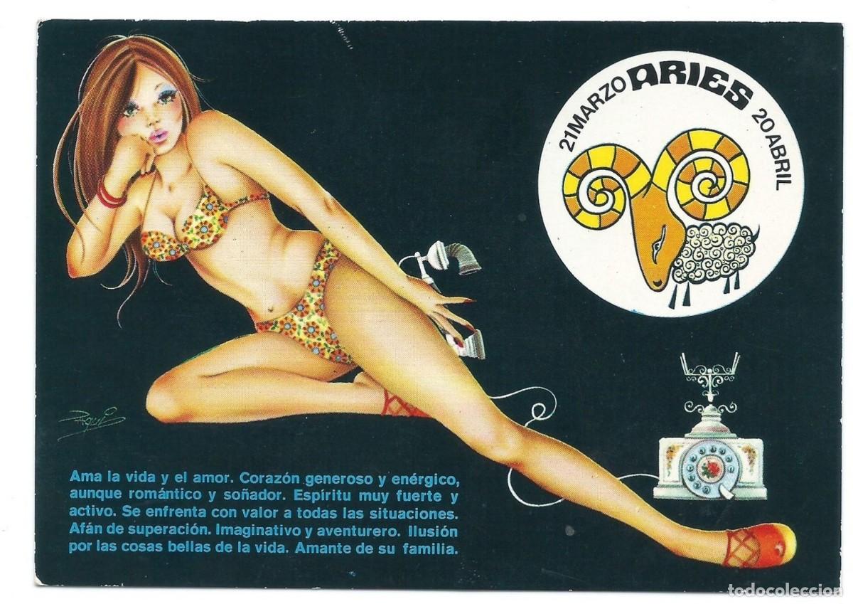 Postales: &rdquo; ARIES &rdquo;.- HOROSCOPO - Foto 1