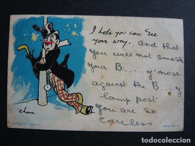 Postales: BORRACHO POSTAL COMICA - Foto 1
