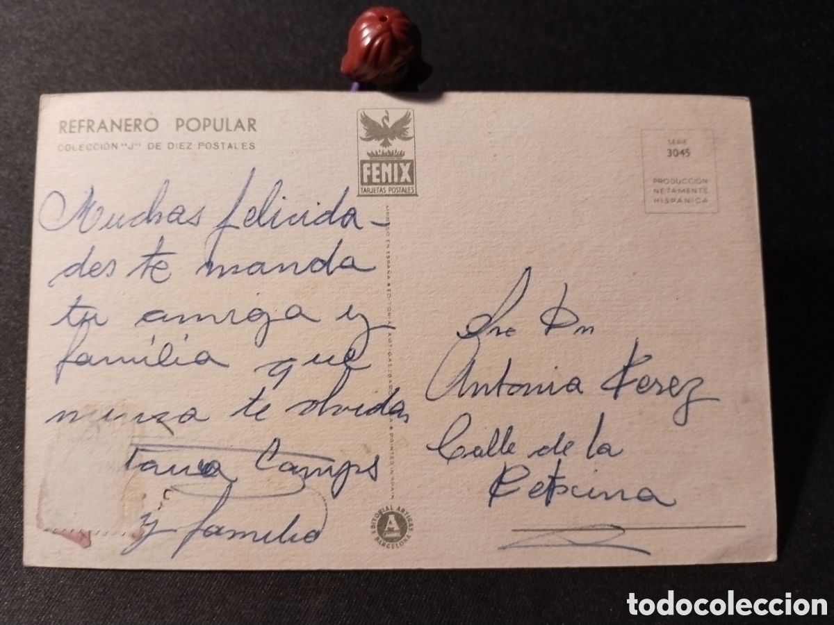Postales: Postal Tem&aacute;tica. Refranero Popular - Foto 2