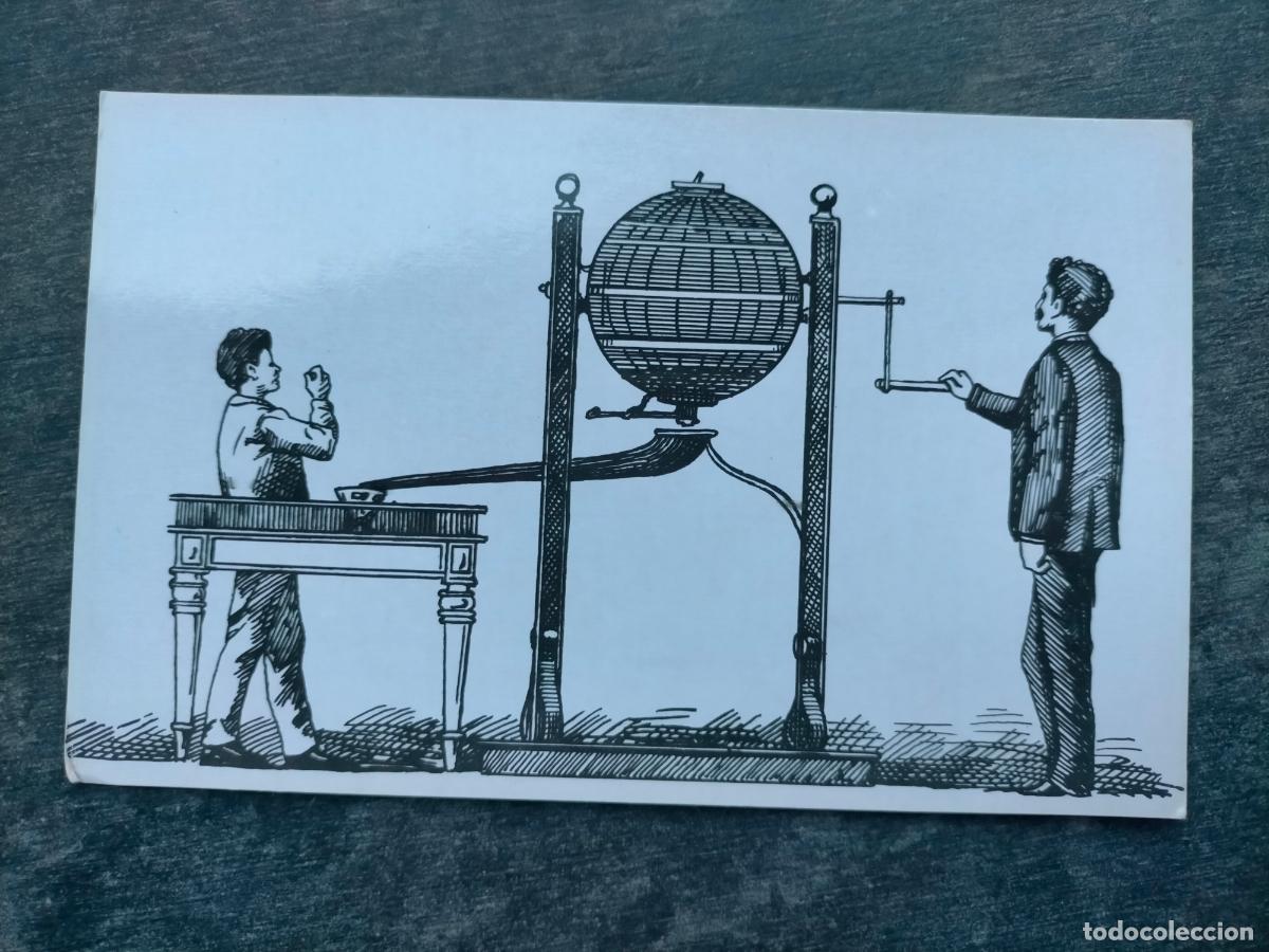 Postales: Tarjeta postal dibujo serie B 6 bombo manual de premios granado de 1893