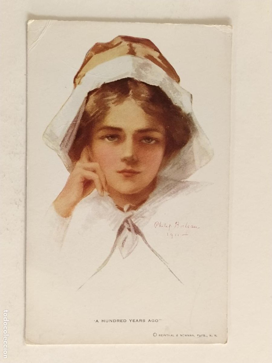 Postkarten: MUJER ELEGANTE - PHILIP BOILEAU - REINTHAL & NEWMAN - POSTAL ANTIGUA -(MG-1118)