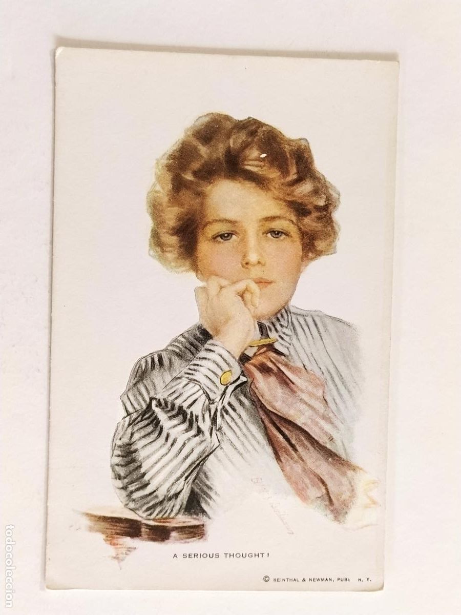 Postkarten: MUJER ELEGANTE - PHILIP BOILEAU - REINTHAL & NEWMAN - POSTAL ANTIGUA -(MG-1123)