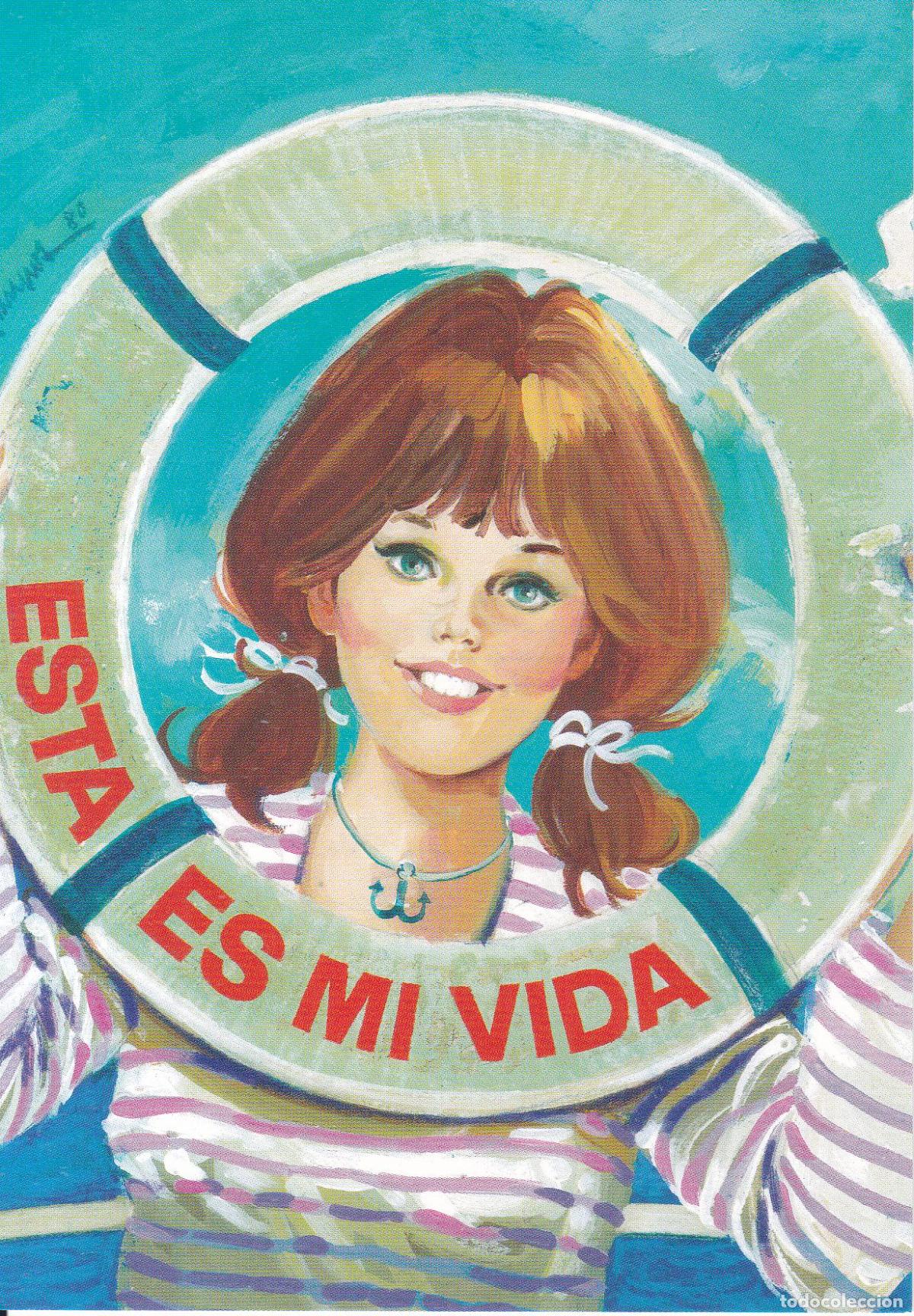 Postales: ILUSTRADOR: PURA CAMPOS, ESTA ES MI VIDA - S/C