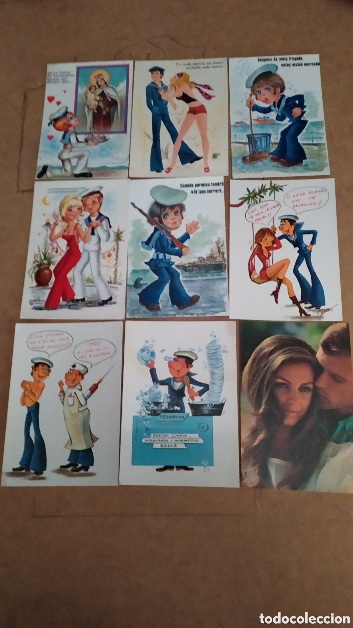 Cartoline: LOTE DE POSTALES DE LOS A&Ntilde;OS 70