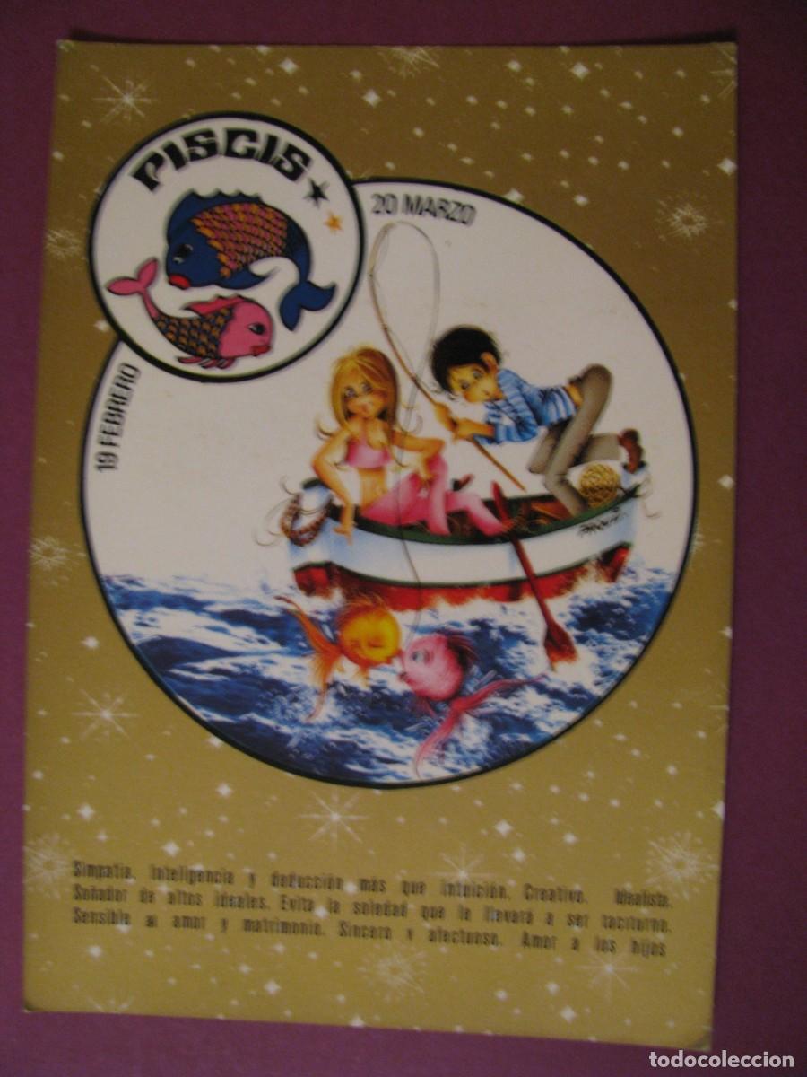 Postcards: POSTAL DE IL. PAQUI. HOROSCOPO. CREACIONES 7417 PISCIS