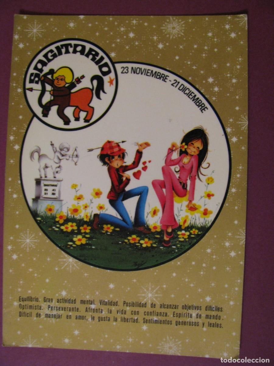Postcards: POSTAL DE IL. PAQUI. HOROSCOPO. CREACIONES 7418 SAGITARIO