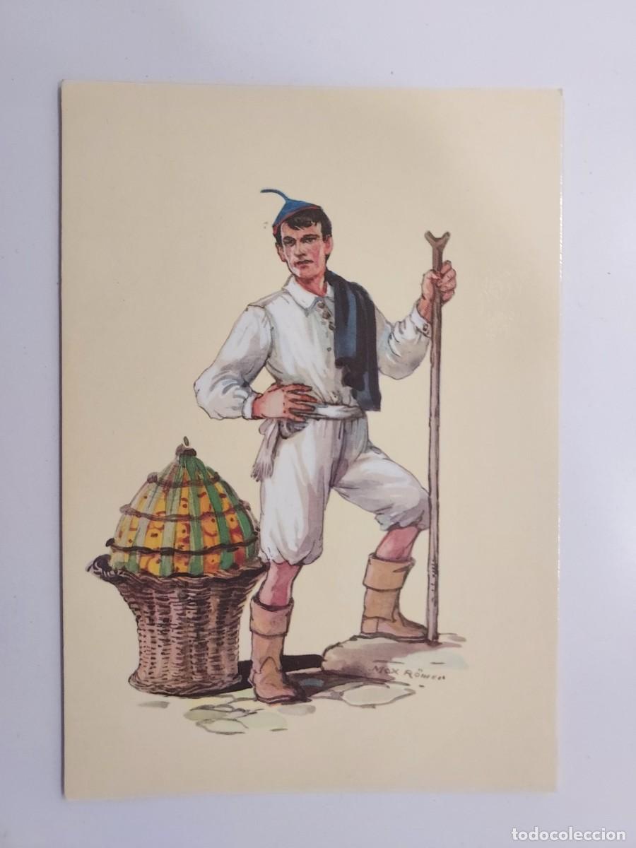 Postais: POSTAL ILUSTRADOR MAX ROMER. TIPOS. TRAJE TIPICO. PORTUGAL MADEIRA TURISMO