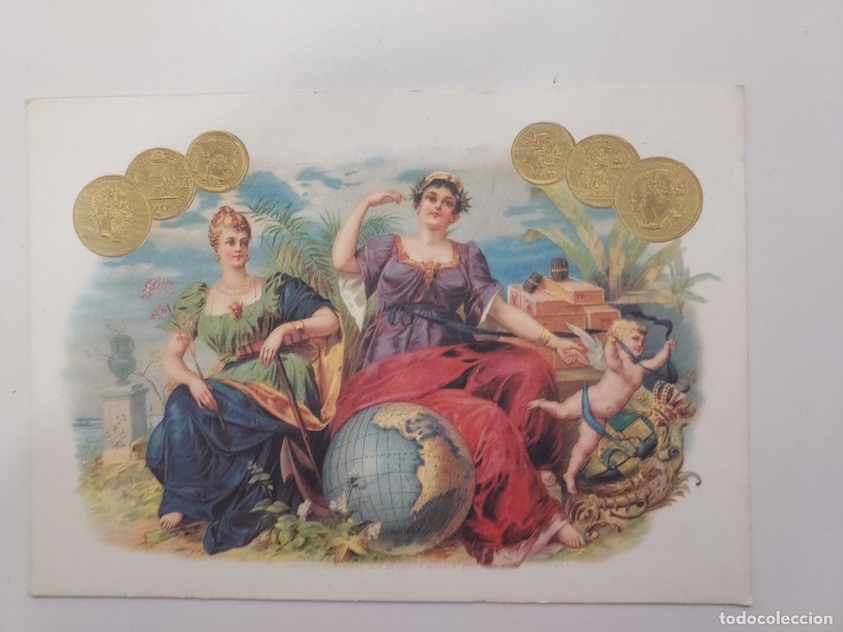 Postais: POSTAL ILUSTRADA. LOUIS WAGNER. CIGAR-BOX LABEL (EL JURADO). SIN CIRCULAR. (CAJA PUROS)