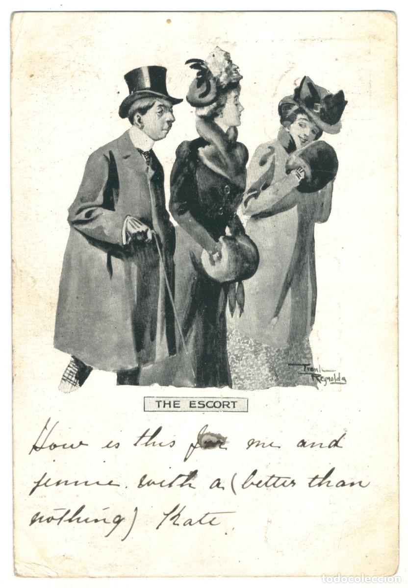Postais: 3 Postales Obras de Teatro_Dainty Novels. Illustr. Frank Reynolds