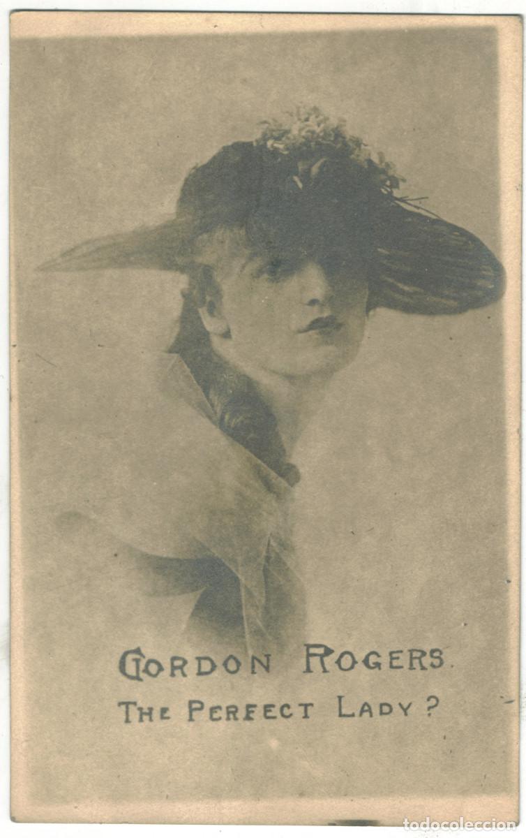 Postais: Gordon Rogers in The Perfect lady_Sin datos