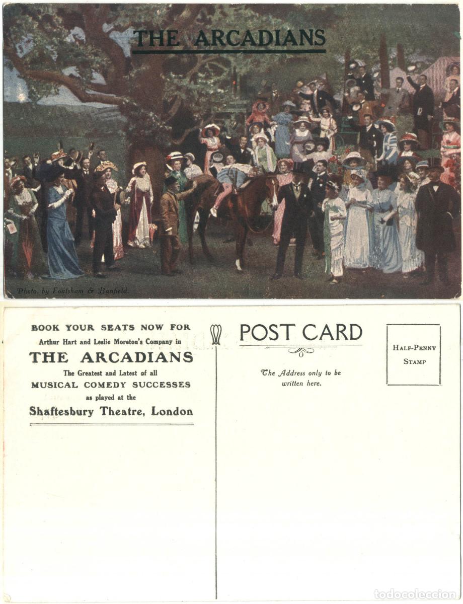 Postcards: The Arcadians (Shaftesbury Theatre, London)_Sin datos. Photo Foulsham & Banfield