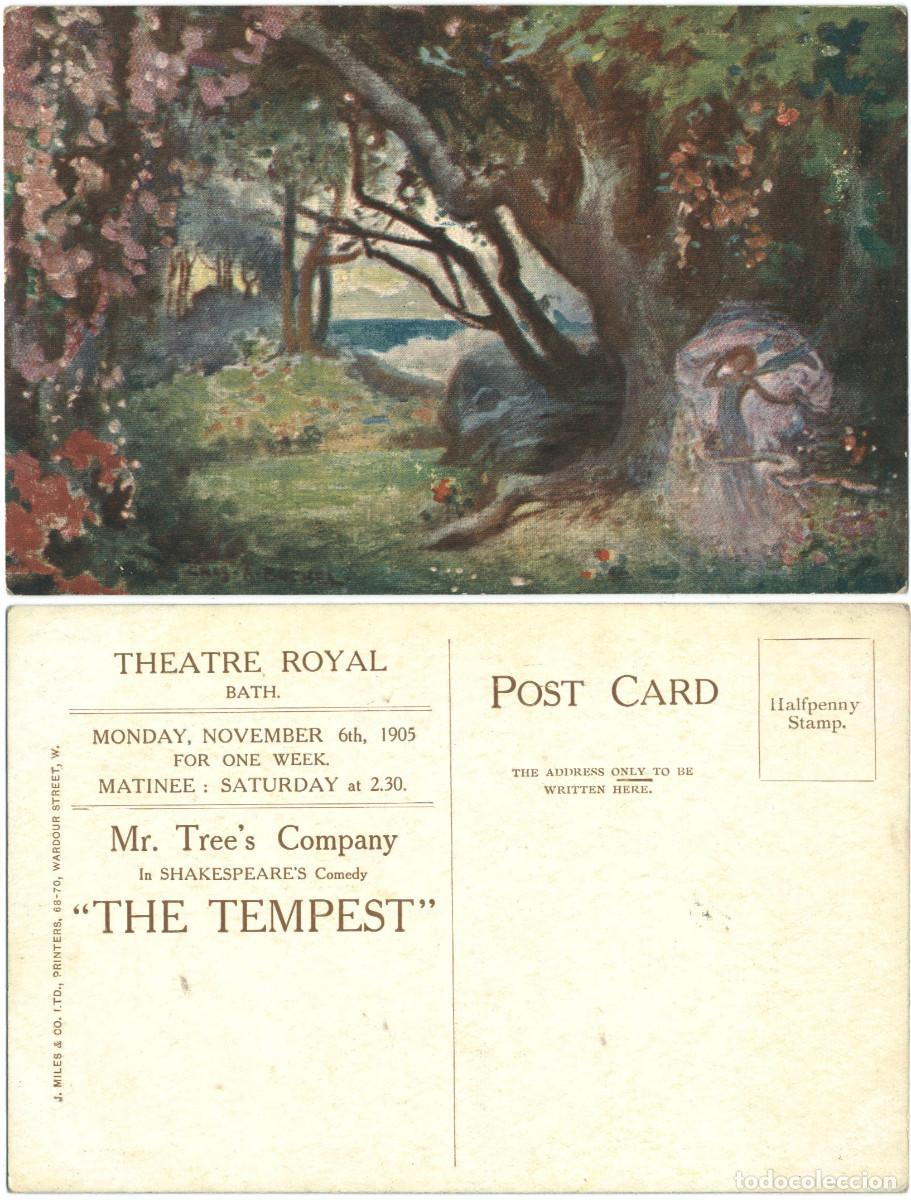 Postales: The Tempest (Shakespeare) (Theatre Royal. Bath)_J. Miles