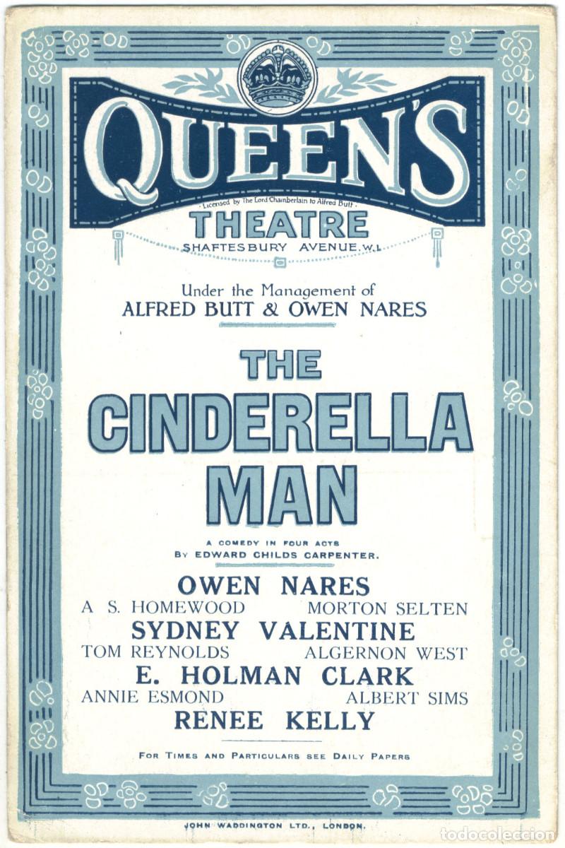 Postcards: 'The Cinderella Man', by Edward Childs Carpenter (Queen's Theatre)_John Waddington