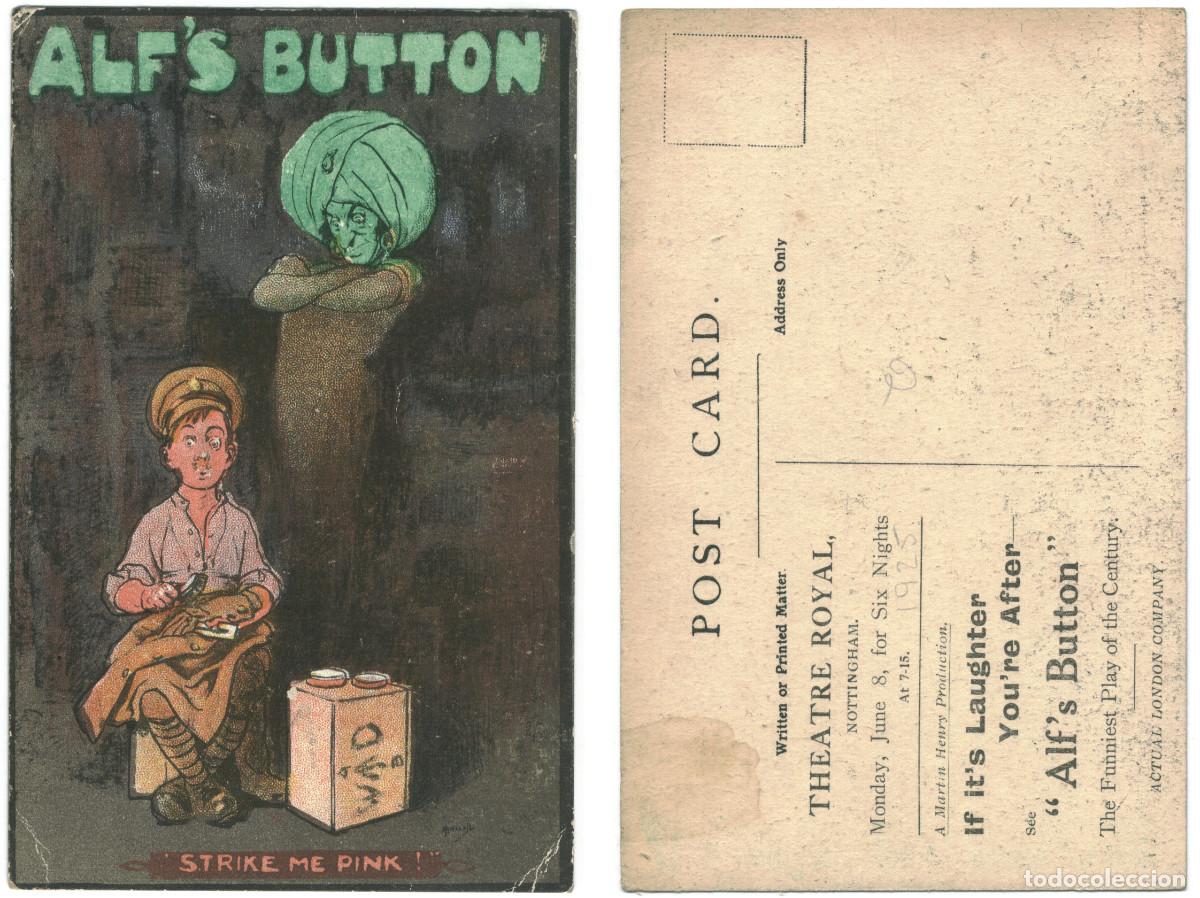 Postcards: 'Alf's Button' (Theatre Royal. Nottingham)_Sin datos