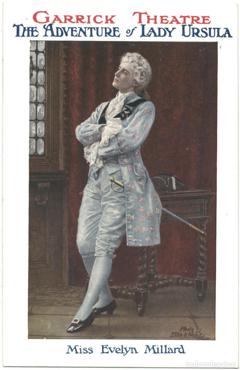 Postcards: 'The Adventure of Lady Ursula' & Evelyn Millard (Garrick Theatre)_Miles