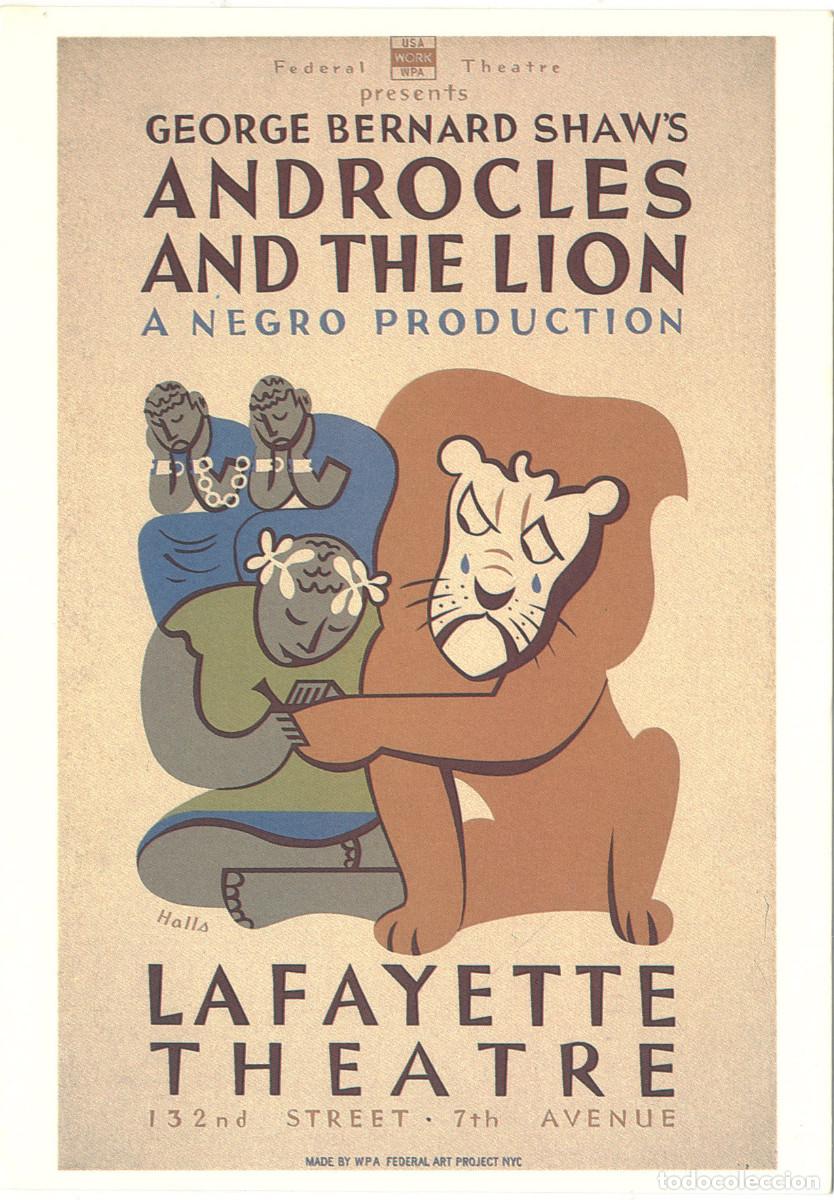 Cartoline: 6 Postales Federal Theatre Posters_Library of Congress & Promegranate. 5291-5293, 5297-5299