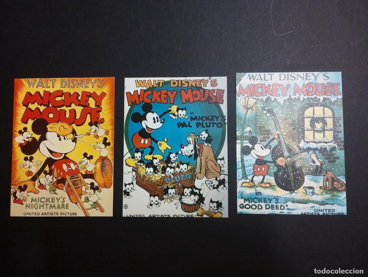 Postales: 3 postales Athena Mickey Mouse - Foto 1