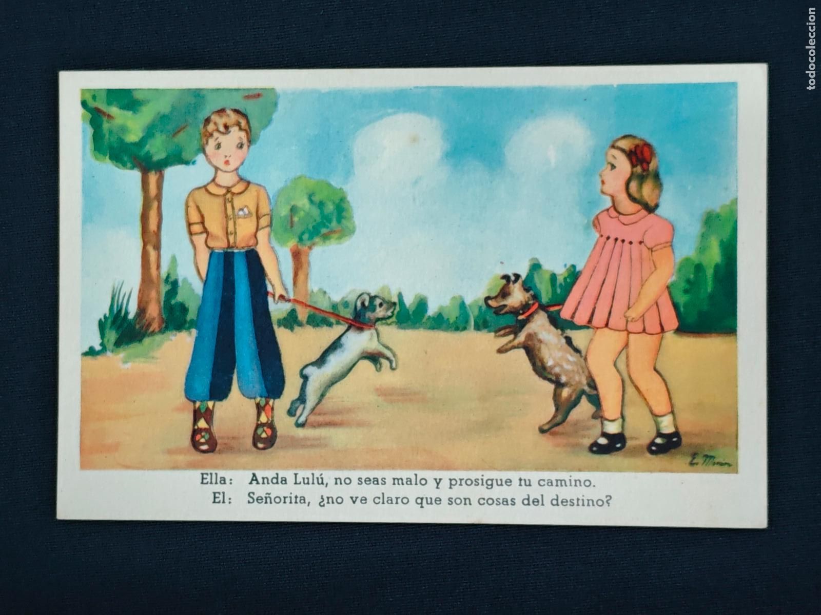 Postales: ANTIGUA POSTAL - DIBUJOS Y CARICATURAS -