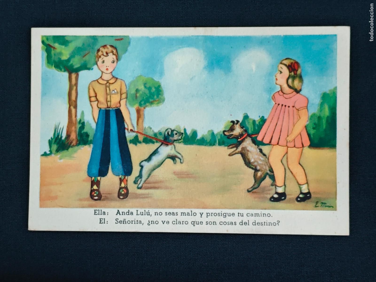 Postales: ANTIGUA POSTAL - DIBUJOS Y CARICATURAS -