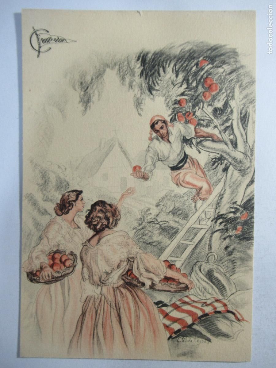 Postales: Bella estampa campestre