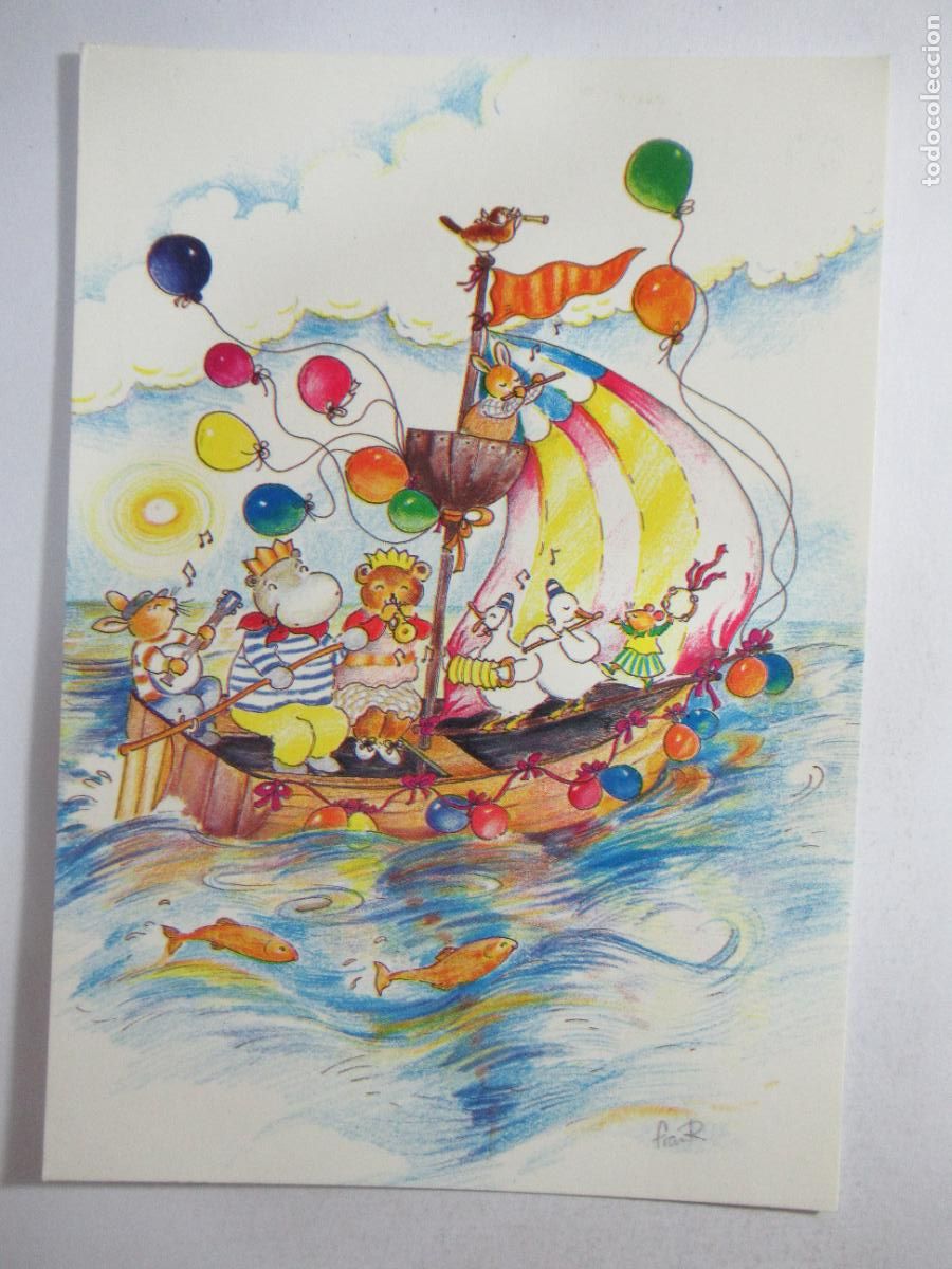 Postales: Musical Boat Ride - Frank Endersby - S/C