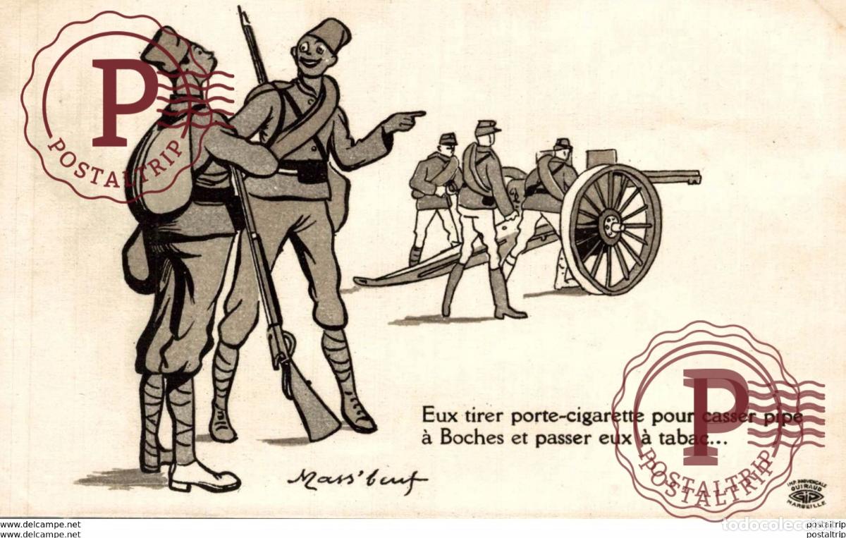 Cartes Postales: guerre 1914-18- - illustrateur MASS BOEUF