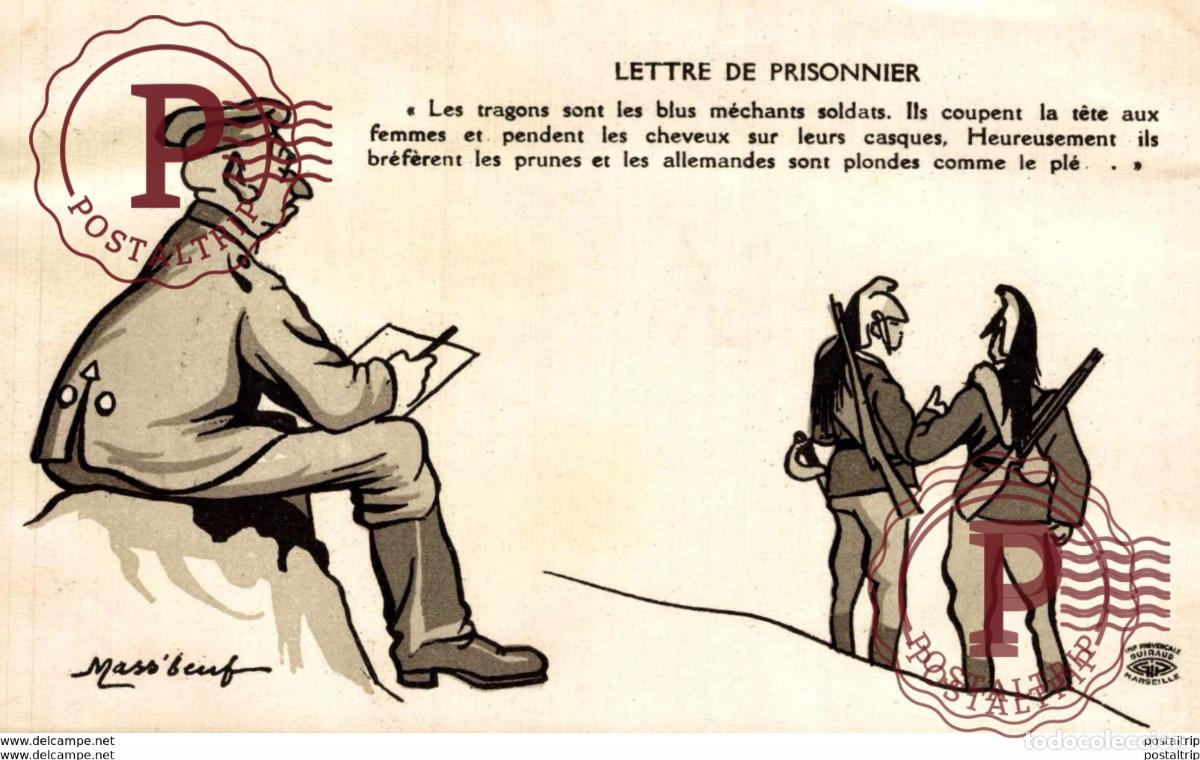 Cartes Postales: guerre 1914-18- - illustrateur MASS BOEUF