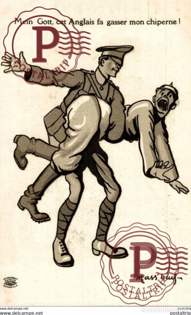 Cartes Postales: guerre 1914-18- - illustrateur MASS BOEUF